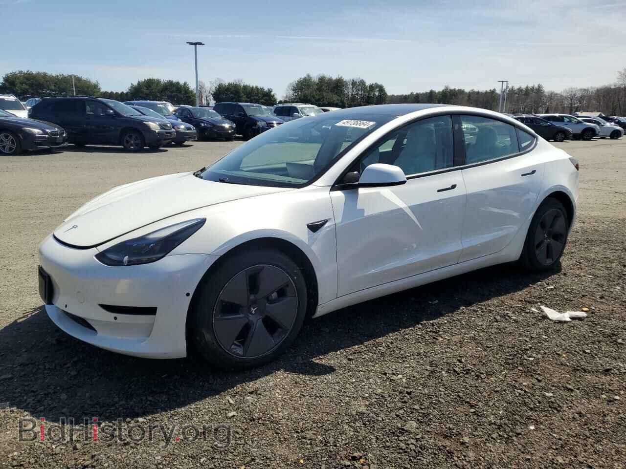 Photo 5YJ3E1EB3MF960905 - TESLA MODEL 3 2021