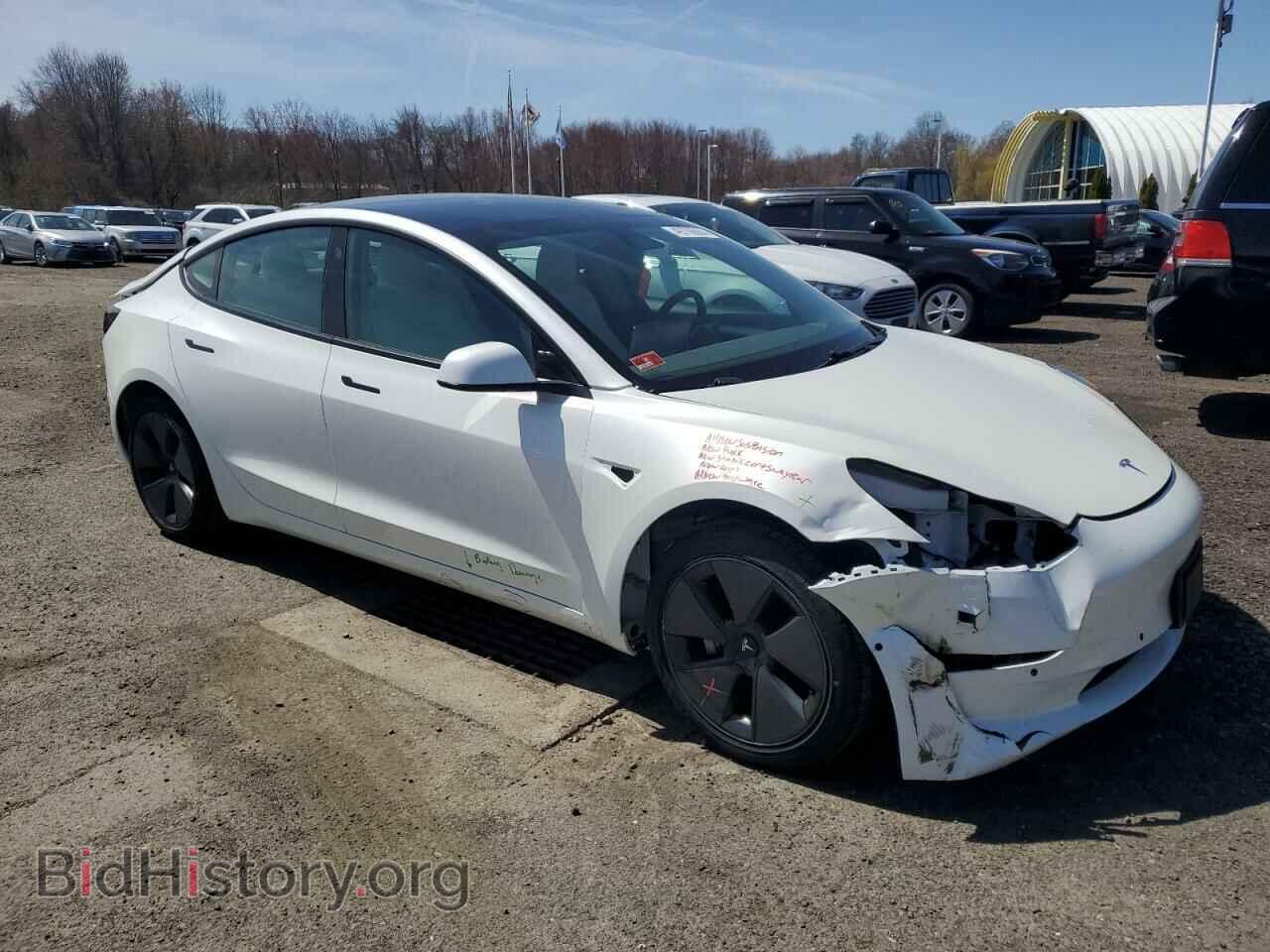 2021 TESLA MODEL 3 - VIN: 5YJ3E1EB3MF960905 - Фото 4