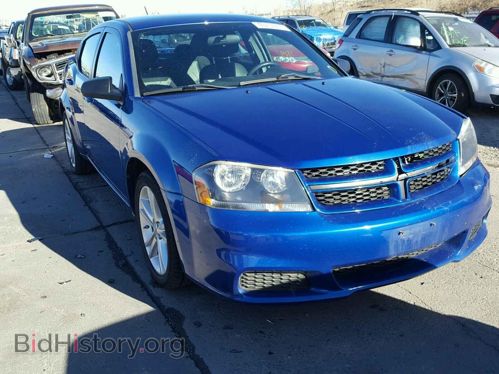 Фотография 1C3CDZAG4EN104832 - DODGE AVENGER 2014