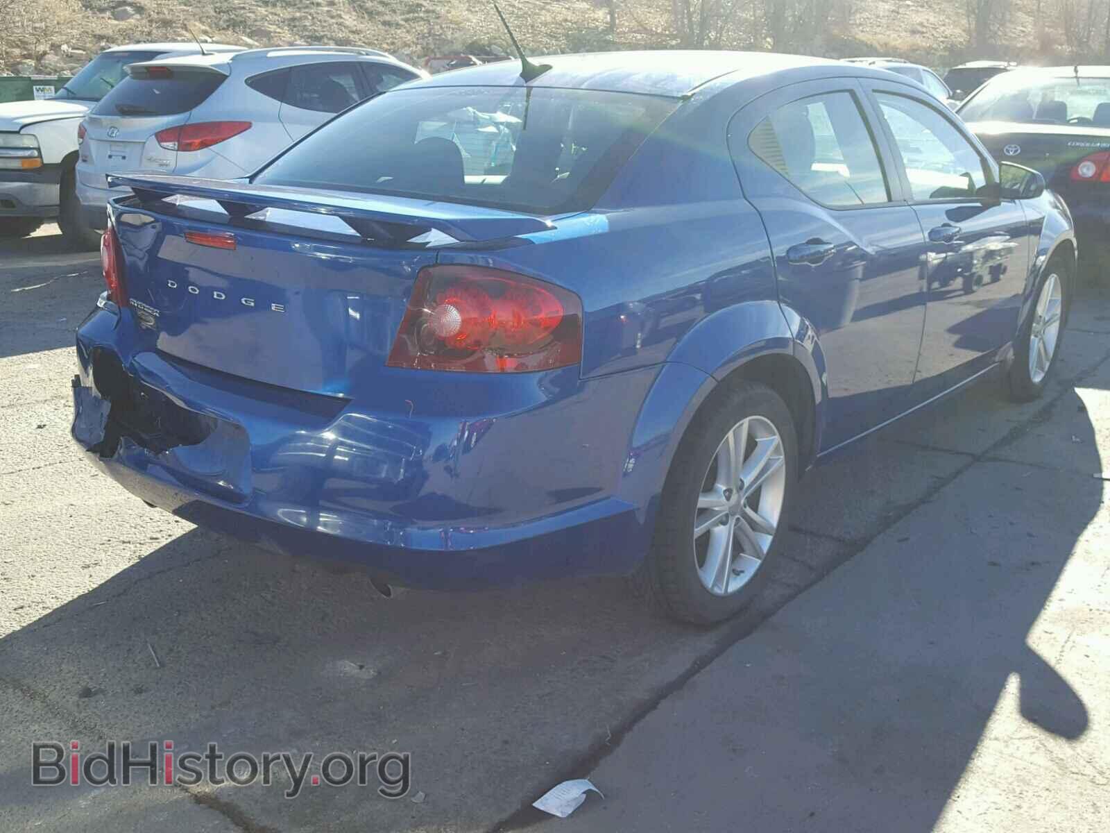 2014 DODGE AVENGER - VIN: 1C3CDZAG4EN104832 - Фото 4