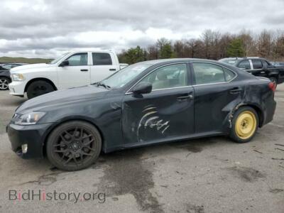 2007 Lexus IS 350, черный — VIN JTHBE262572009563, Copart