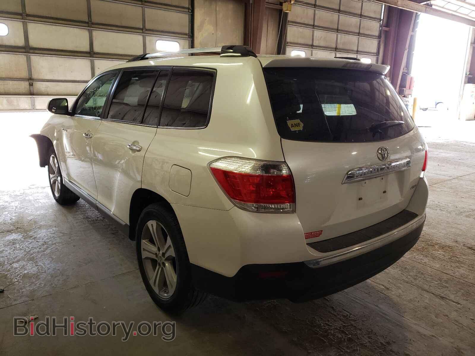 2012 TOYOTA HIGHLANDER - VIN: 5TDDK3EH3CS167787 - Фото 3