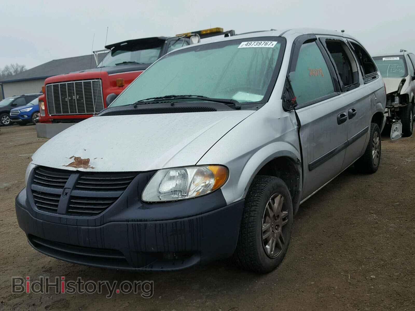 2007 DODGE CARAVAN - VIN: 1D4GP24R17B125640 - Фото 2