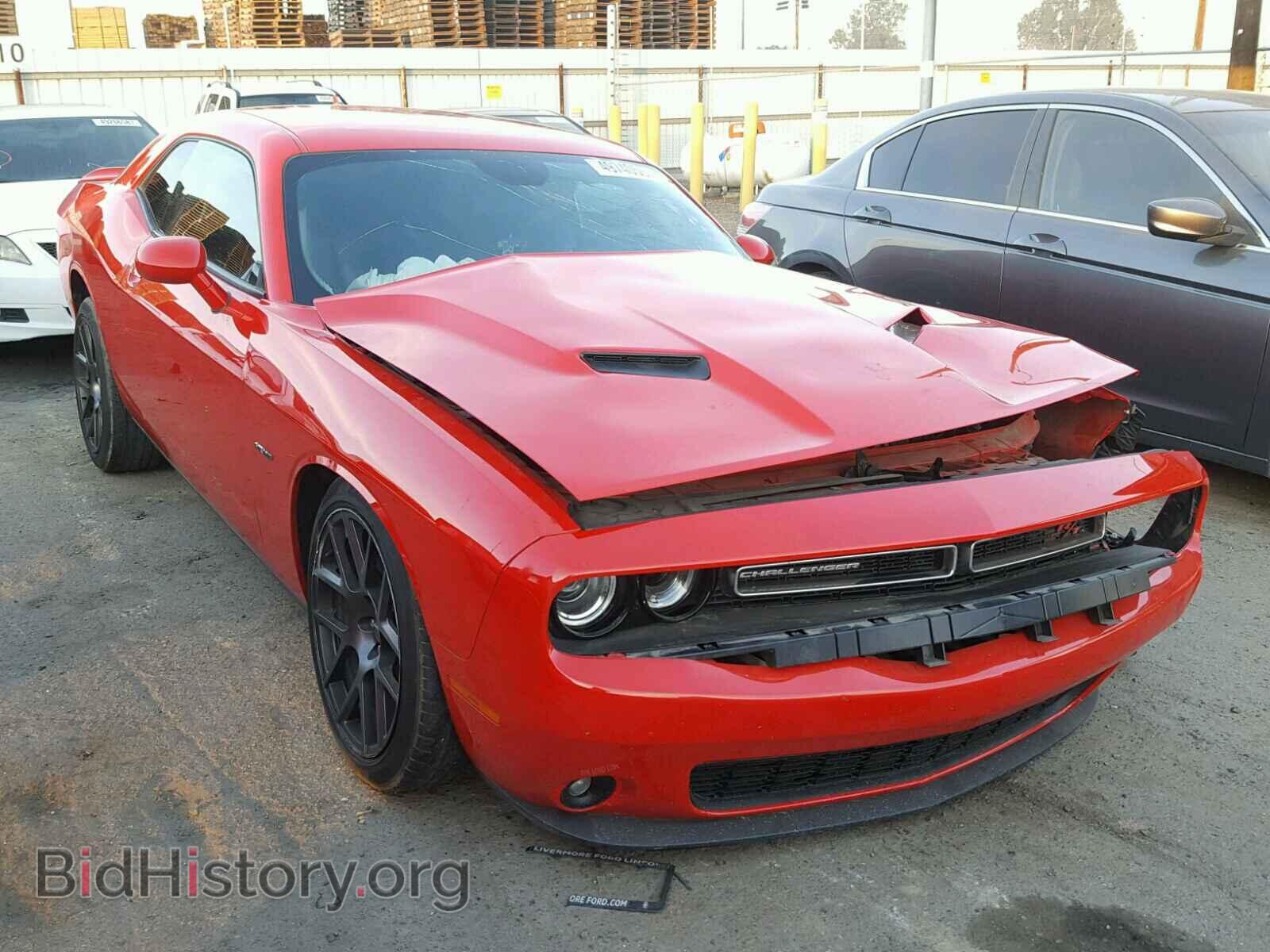Фотография 2C3CDZBT2GH137707 - DODGE CHALLENGER 2016