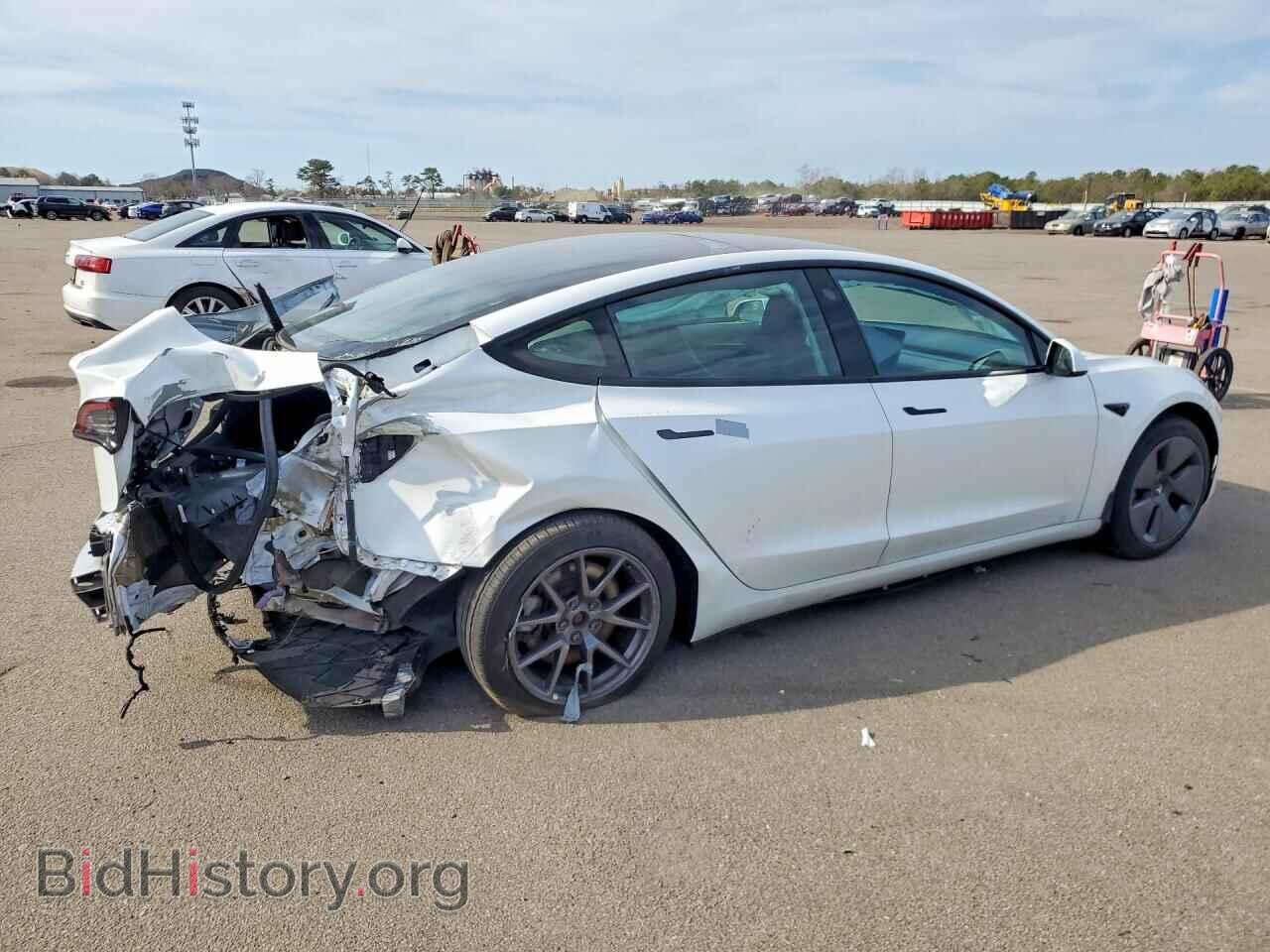 2022 TESLA MODEL 3 - VIN: 5YJ3E1EA2NF118226 - Фото 3