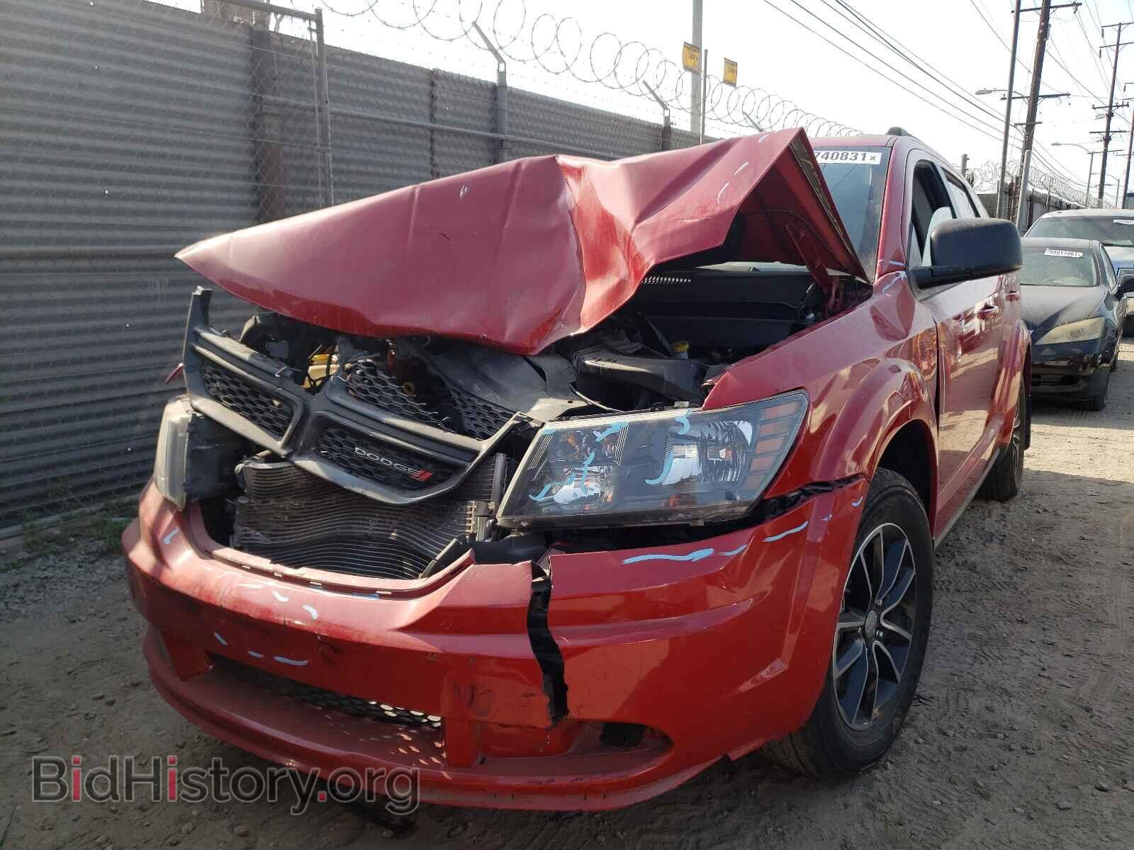 2017 DODGE JOURNEY - VIN: 3C4PDCAB2HT568348 - Фото 2