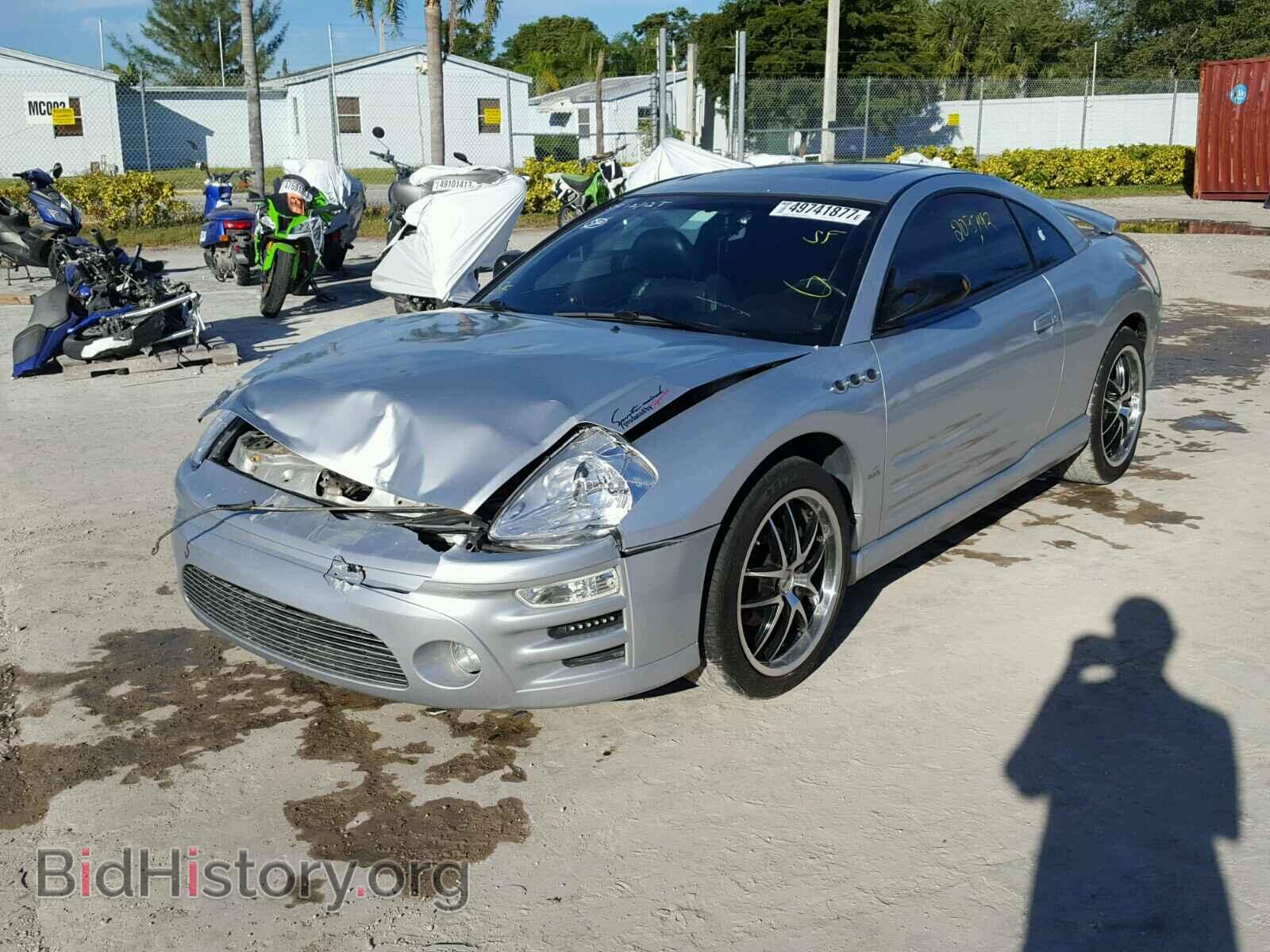 2003 MITSUBISHI ECLIPSE - VIN: 4A3AC84H63E210214 - Фото 2