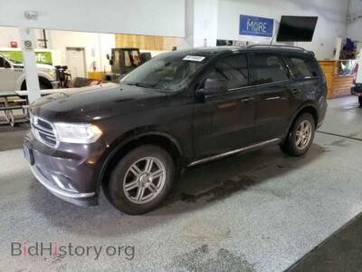 2017 Dodge DURANGO SXT, black — VIN 1C4RDJAG1HC921327, Copart
