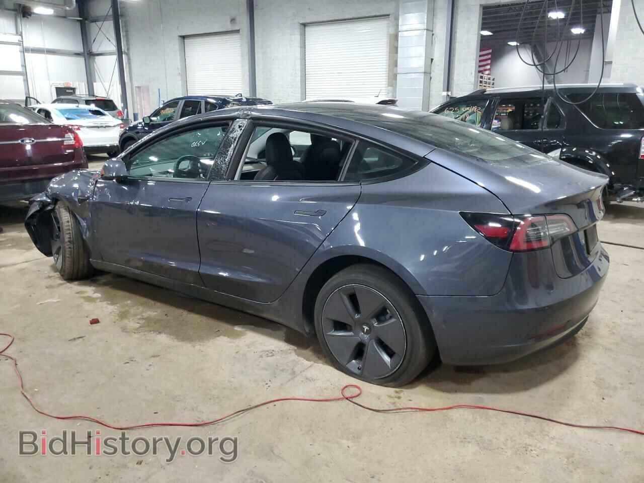 2022 TESLA MODEL 3 - VIN: 5YJ3E1EA3NF371801 - Фото 2