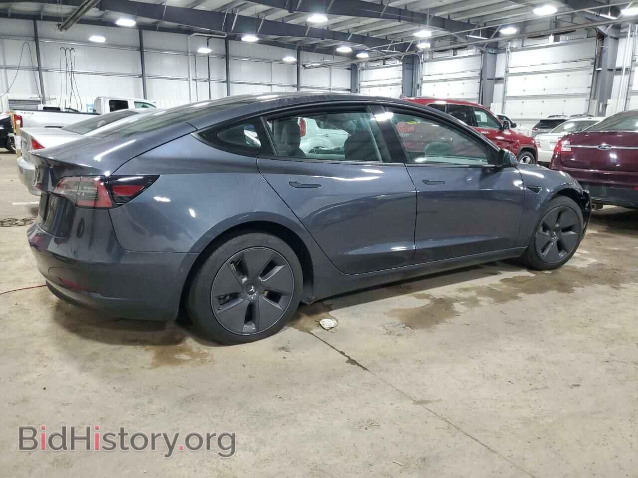 2022 TESLA MODEL 3 - VIN: 5YJ3E1EA3NF371801 - Фото 3