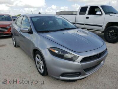 2015 Dodge DART Dart SXT, silver — VIN 1C3CDFBBXFD275237, Copart