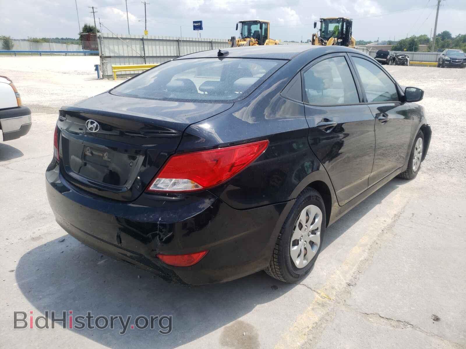 2016 HYUNDAI ACCENT - VIN: KMHCT4AE9GU053591 - Фото 4