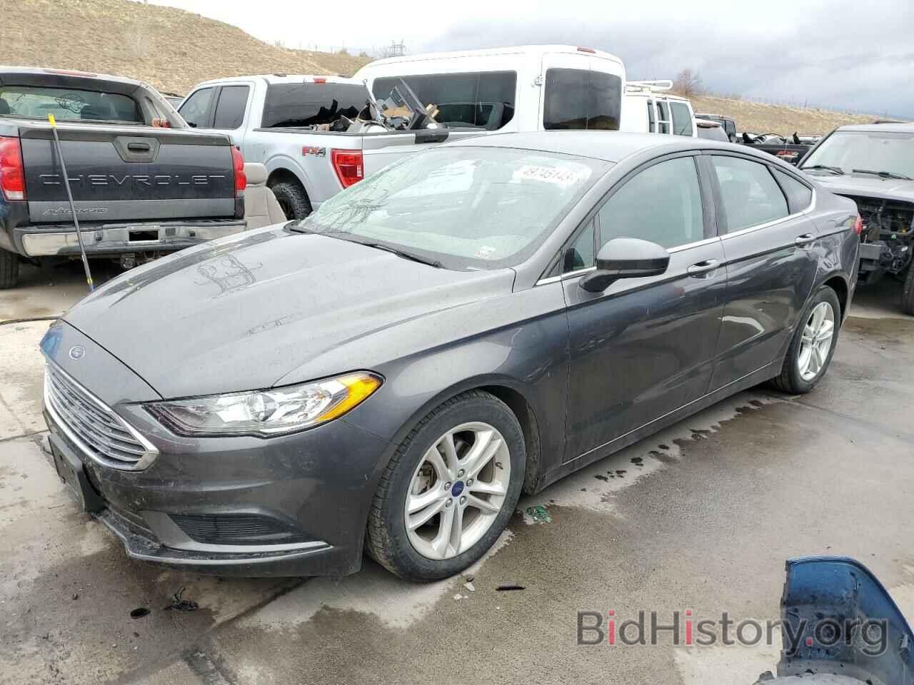 Photo 3FA6P0HD3JR210192 - FORD FUSION 2018