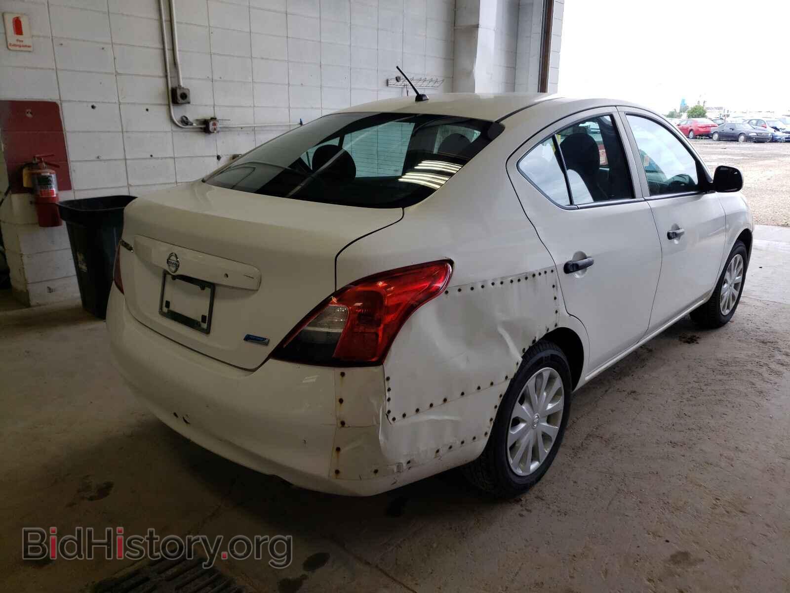 2014 NISSAN VERSA - VIN: 3N1CN7AP3EL830178 - Фото 4