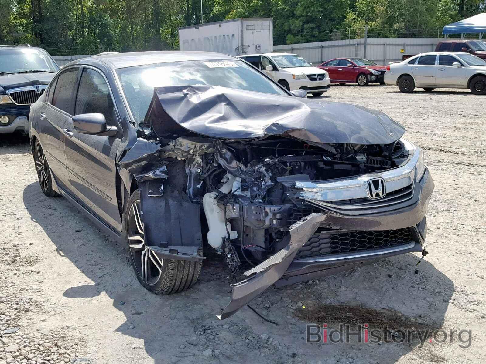 Photo 1HGCR2F54GA239316 - HONDA ACCORD SPO 2016