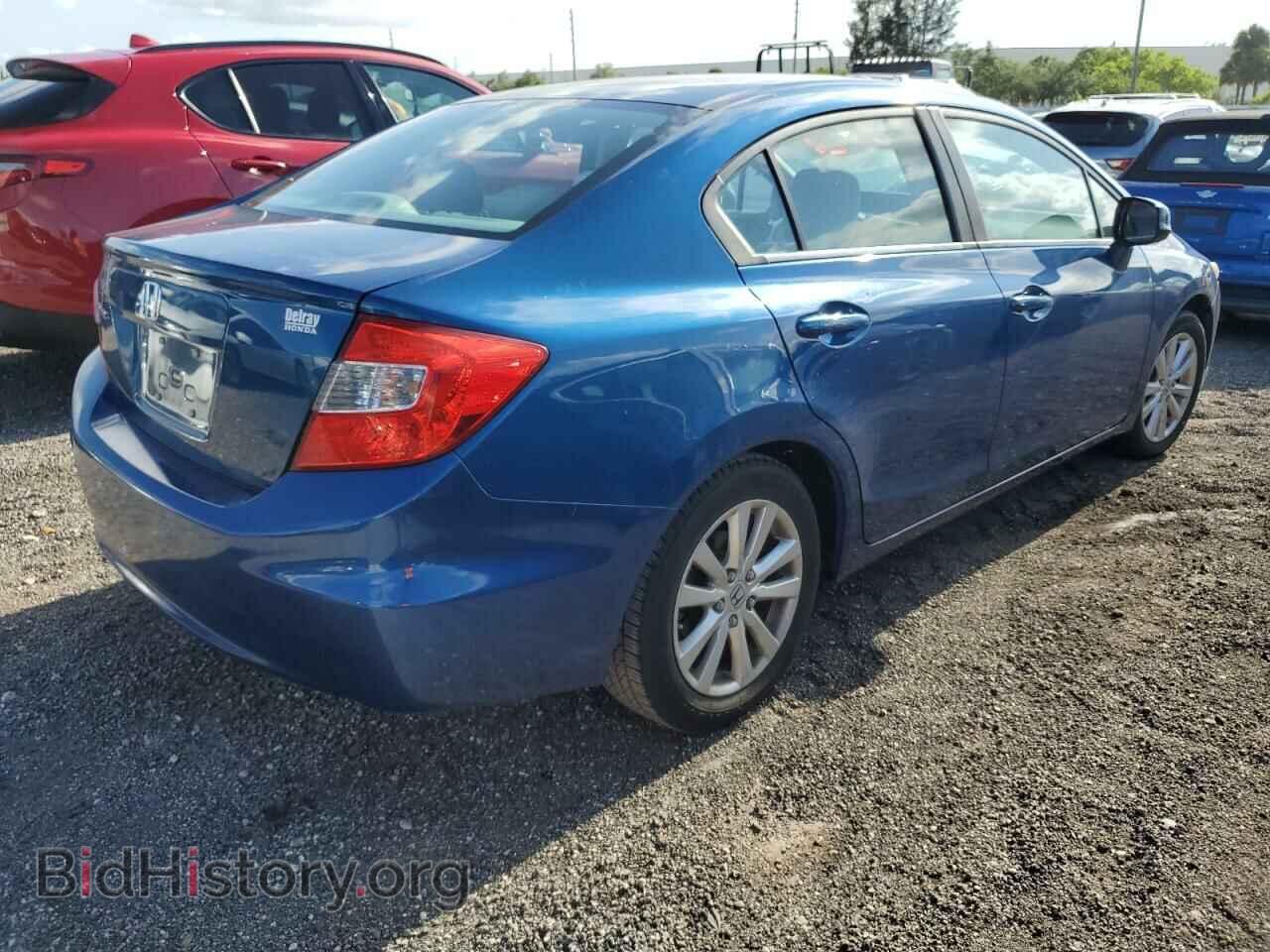 2012 HONDA CIVIC - VIN: 19XFB2F8XCE335372 - Фото 3