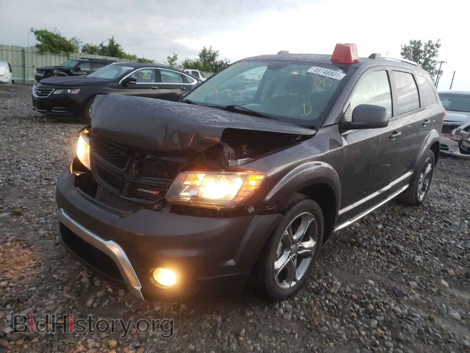2017 DODGE JOURNEY - VIN: 3C4PDCGB9HT603619 - Фото 2