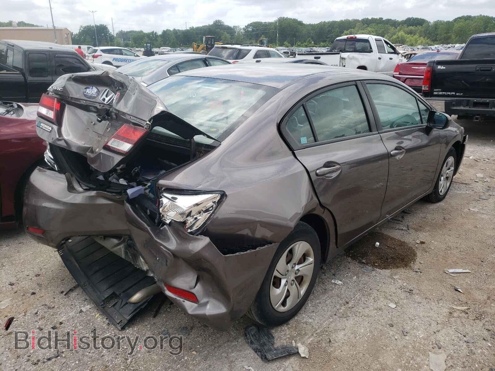 2014 HONDA CIVIC - VIN: 19XFB2F54EE068724 - Фото 4