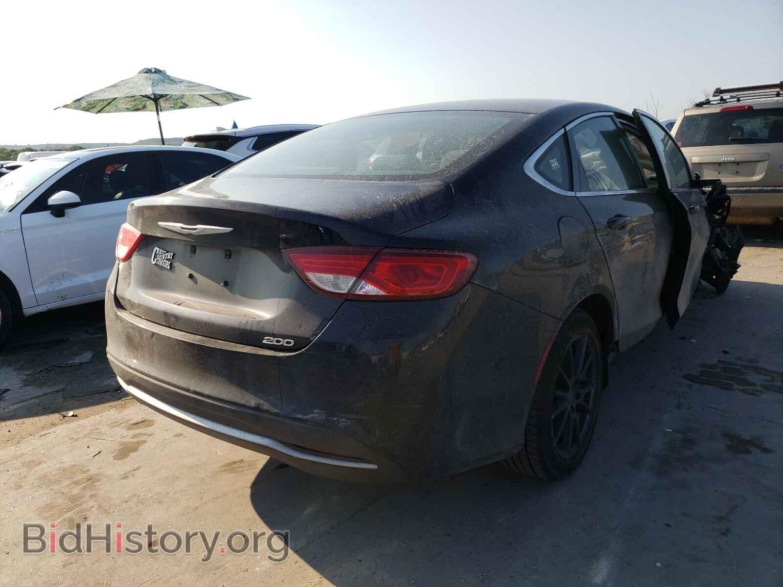 2015 CHRYSLER 200 - VIN: 1C3CCCAB2FN653614 - Photo 4
