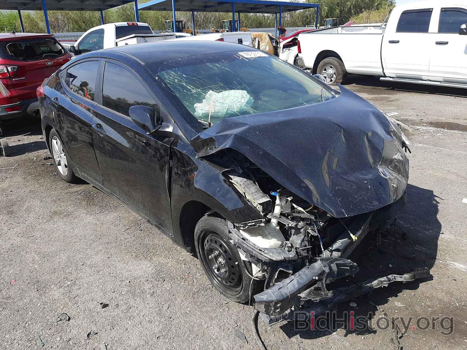 Photo KMHDH4AE0CU367338 - HYUNDAI ELANTRA 2012