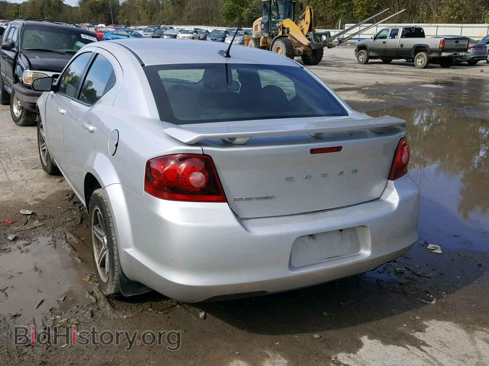 2012 DODGE AVENGER - VIN: 1C3CDZAB7CN216560 - Фото 3