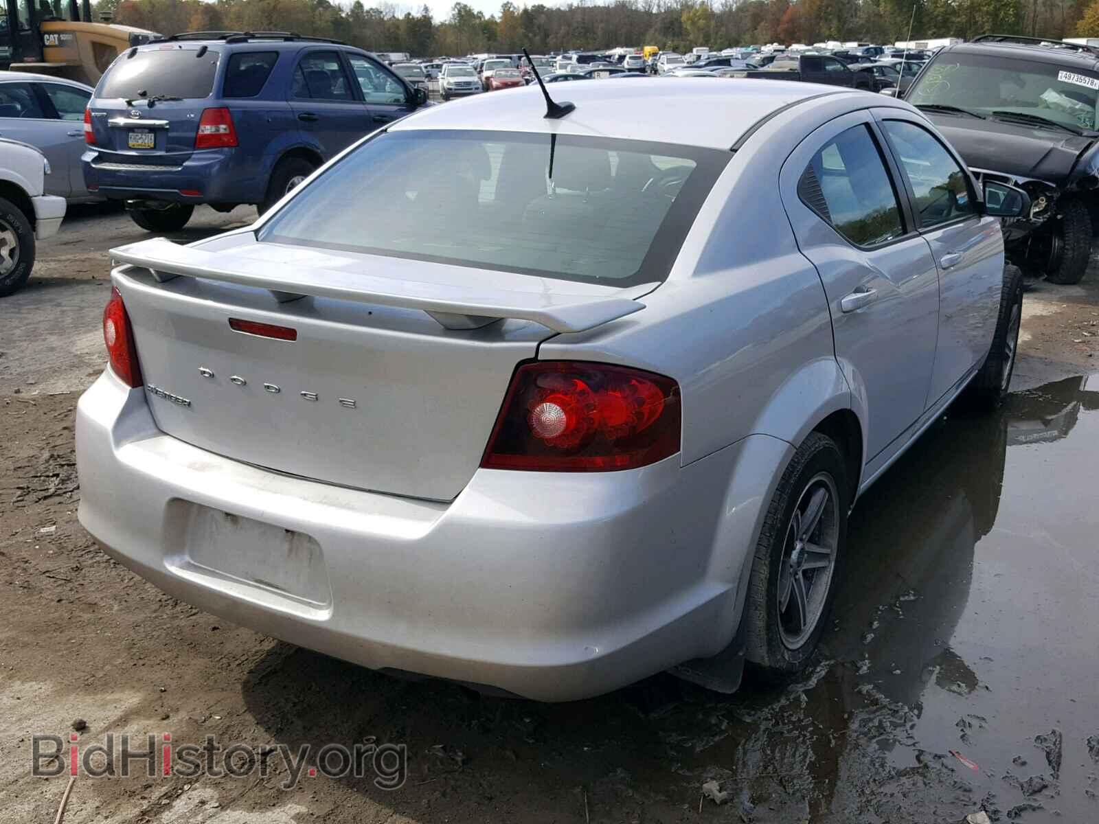 2012 DODGE AVENGER - VIN: 1C3CDZAB7CN216560 - Фото 4