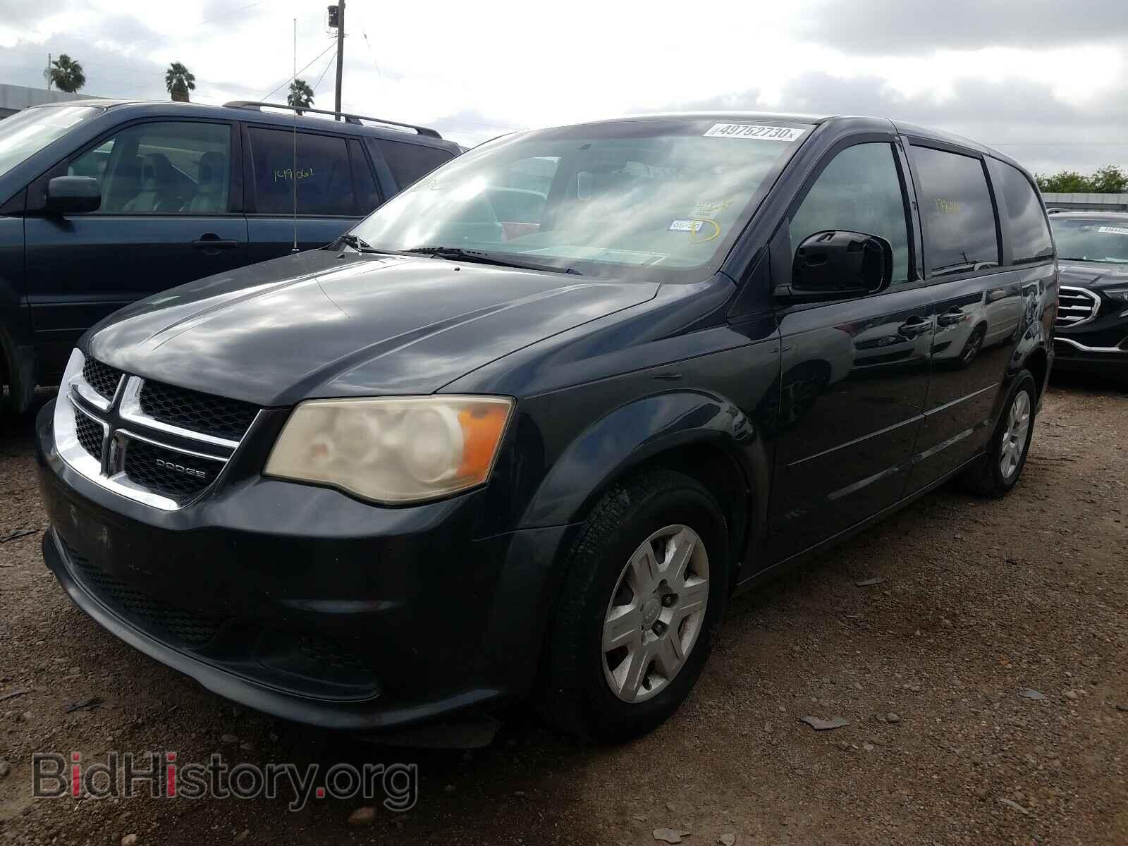 2012 DODGE CARAVAN - VIN: 2C4RDGBG8CR160183 - Фото 2