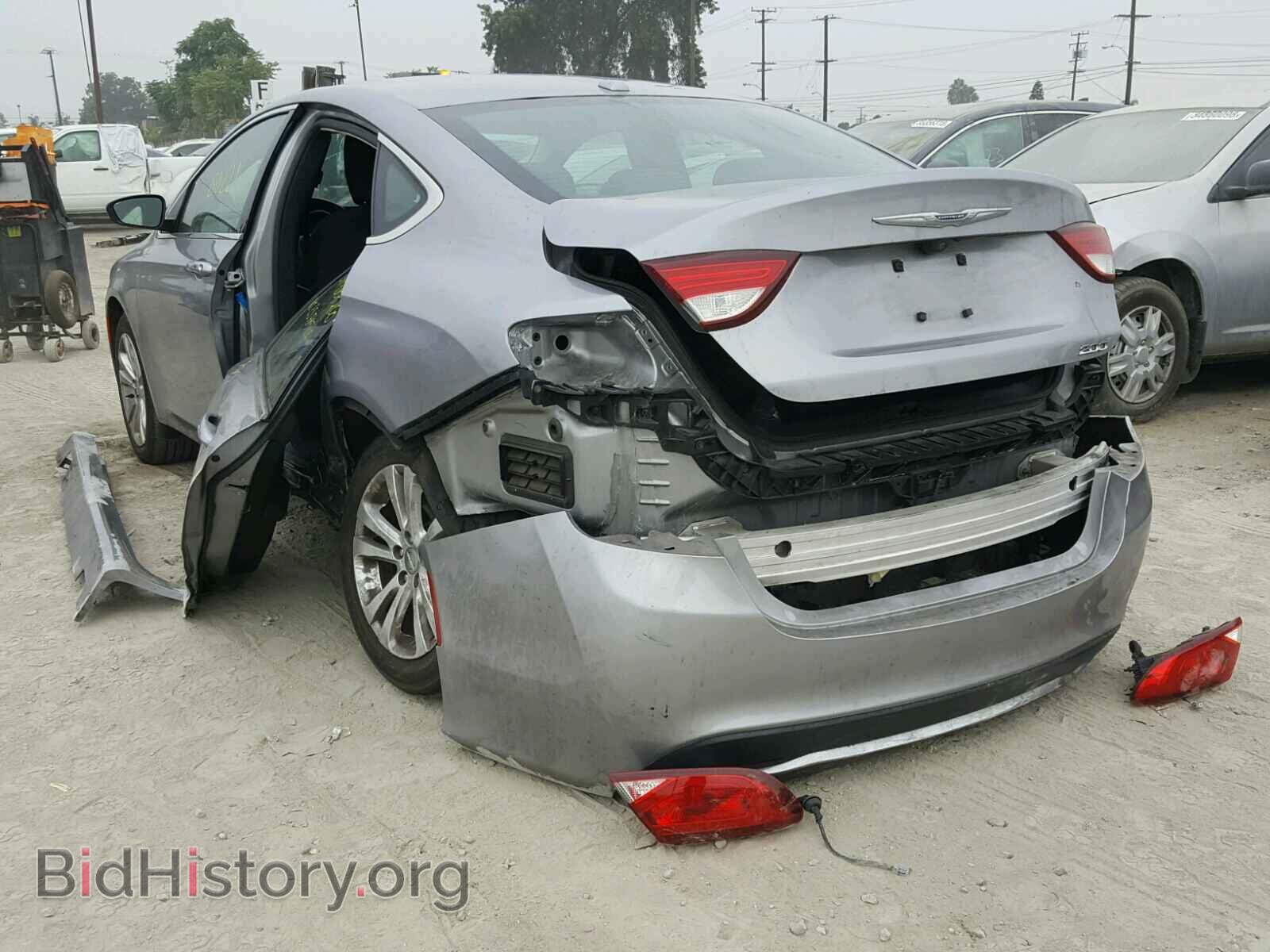 2015 CHRYSLER 200 - VIN: 1C3CCCAB7FN503790 - Фото 3