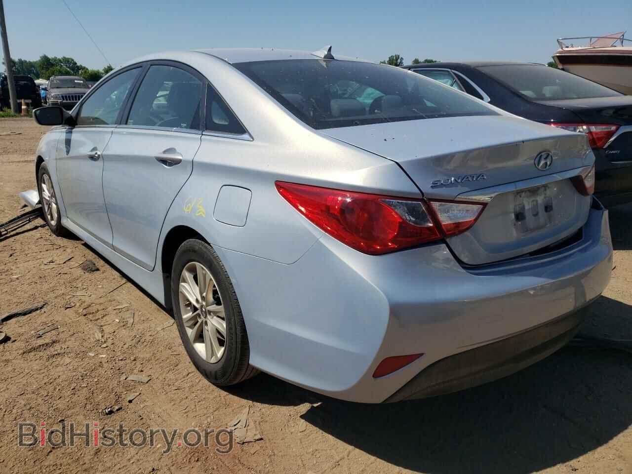 2014 HYUNDAI SONATA - VIN: 5NPEB4AC6EH877151 - Фото 3