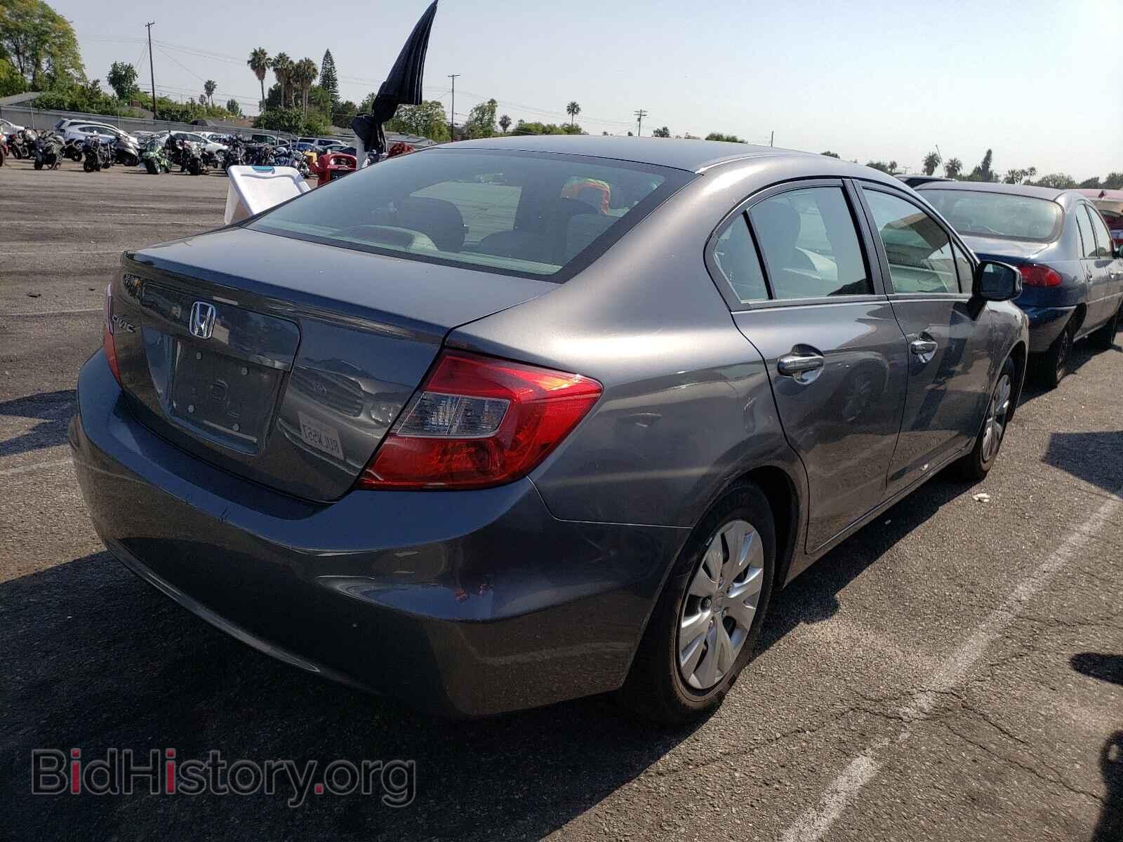 2012 HONDA CIVIC - VIN: 19XFB2F52CE351264 - Фото 4