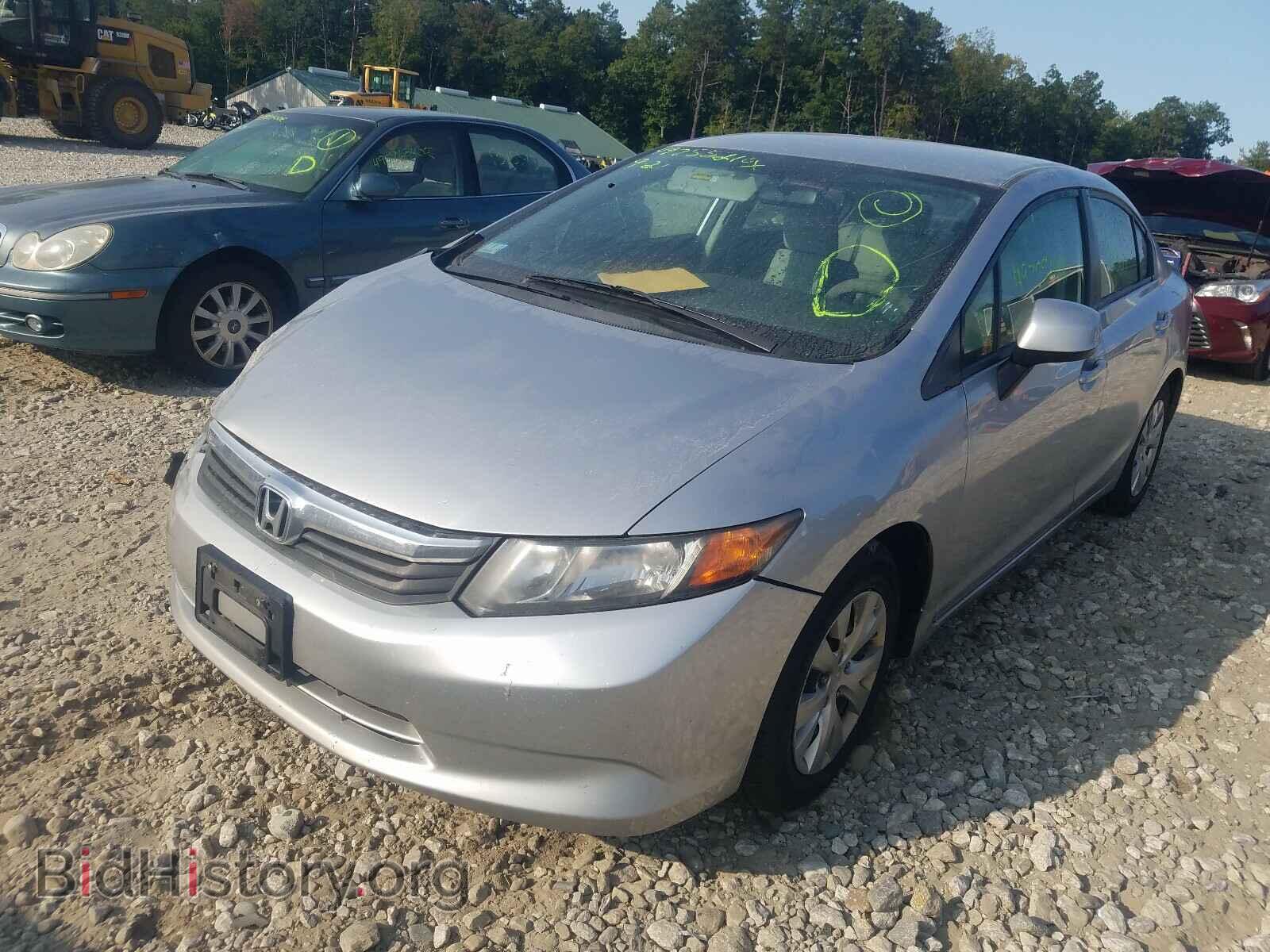 2012 HONDA CIVIC - VIN: 19XFB2F51CE380724 - Фото 2
