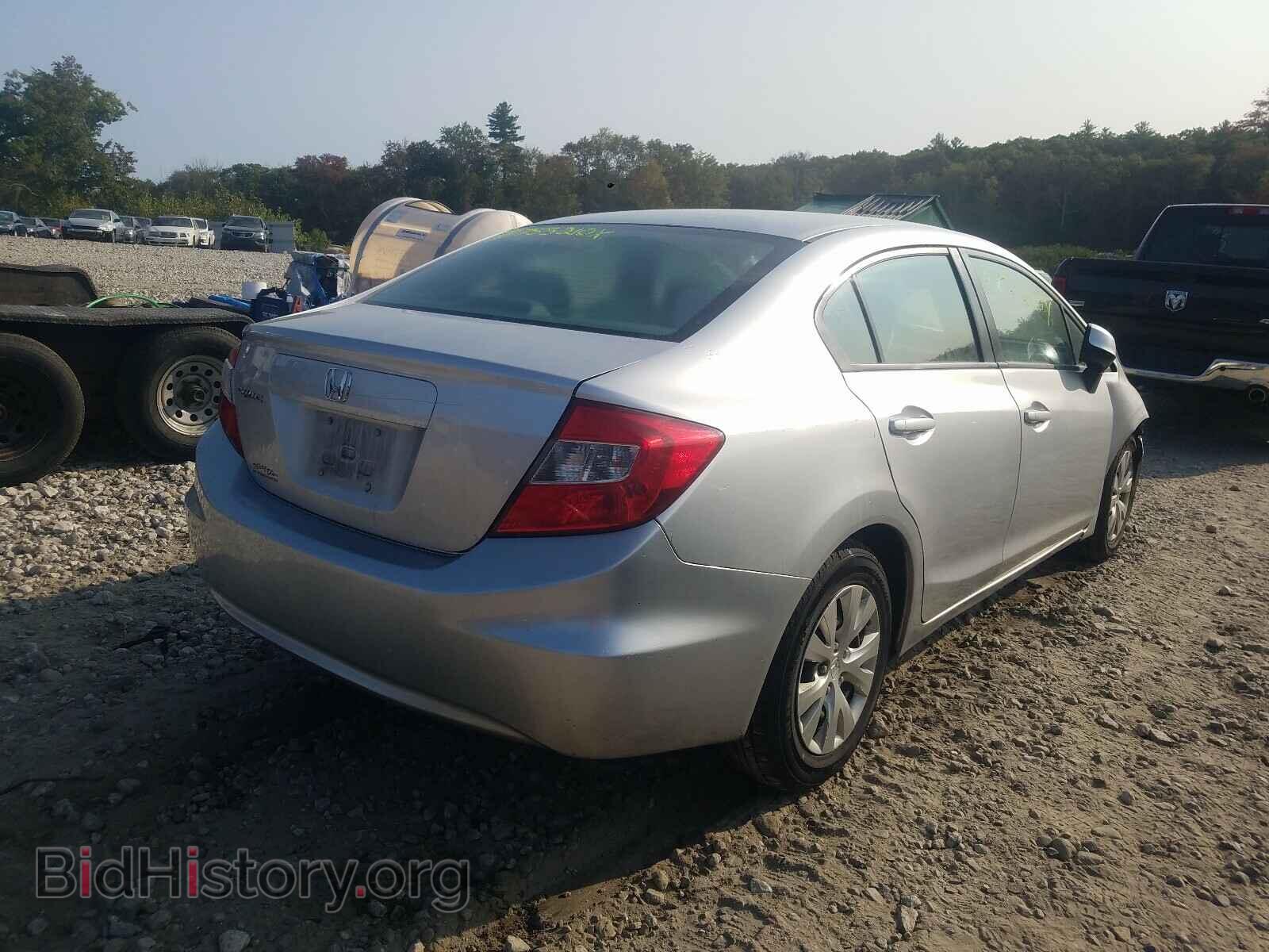 2012 HONDA CIVIC - VIN: 19XFB2F51CE380724 - Фото 4