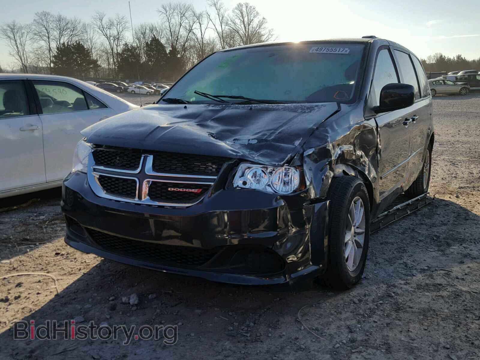 2014 DODGE CARAVAN - VIN: 2C4RDGCG6ER266178 - Фото 2