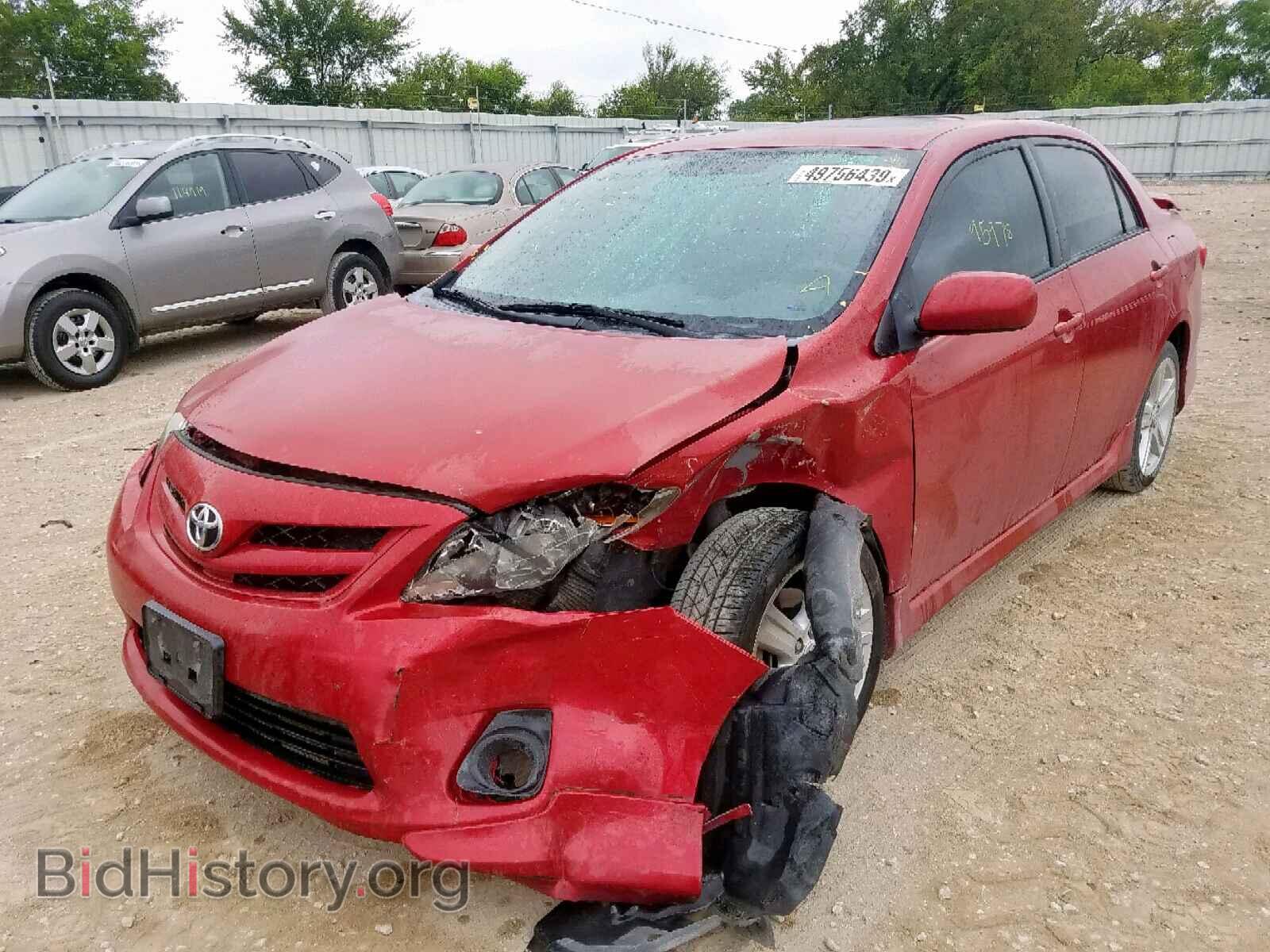 2013 TOYOTA COROLLA BA - VIN: 5YFBU4EE4DP214364 - Фото 2