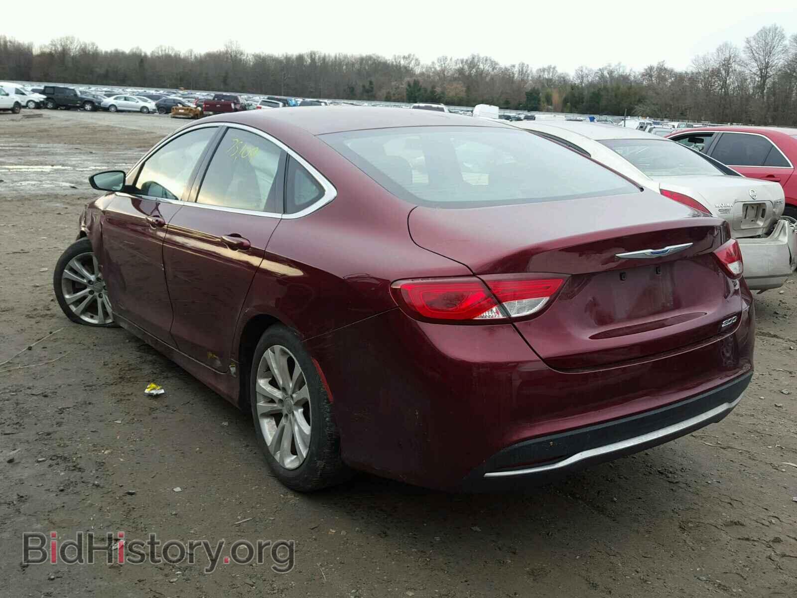 2015 CHRYSLER 200 - VIN: 1C3CCCAB3FN564375 - Фото 3