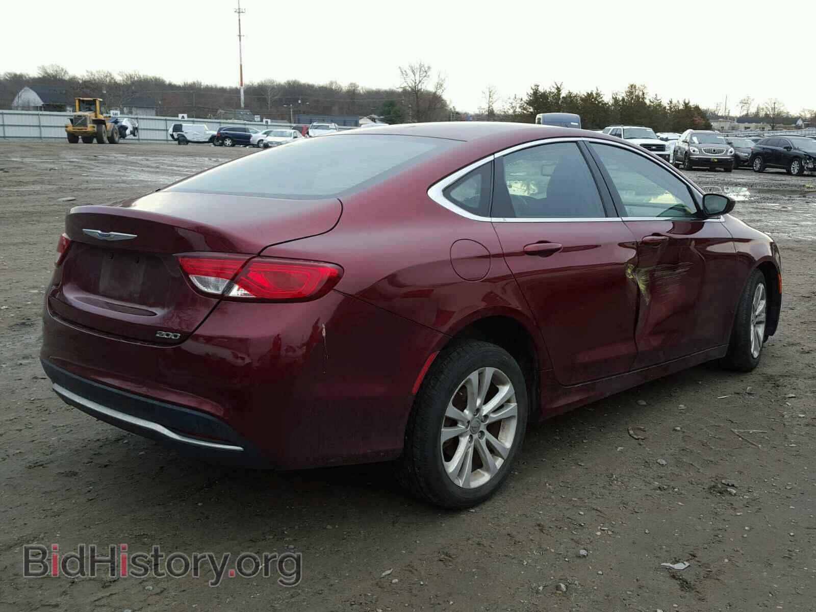 2015 CHRYSLER 200 - VIN: 1C3CCCAB3FN564375 - Фото 4