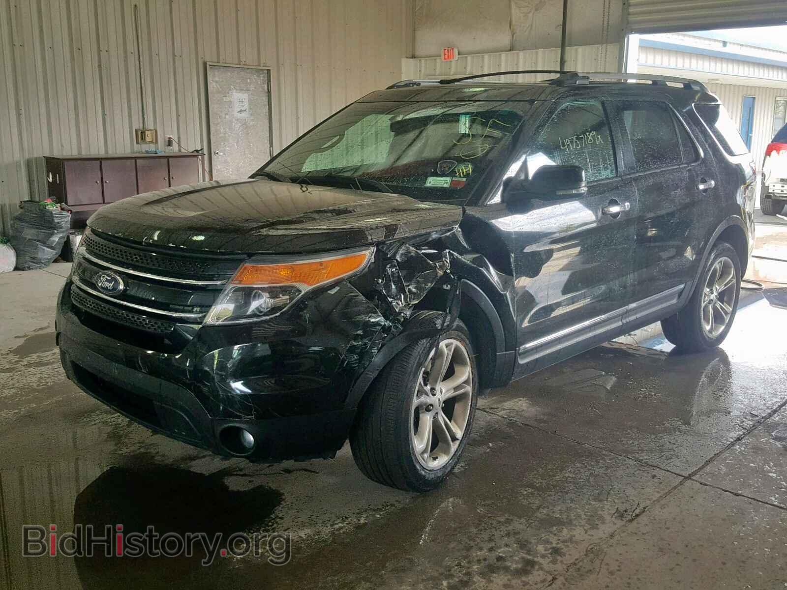 2013 FORD EXPLORER L - VIN: 1FM5K8F83DGC47484 - Фото 2