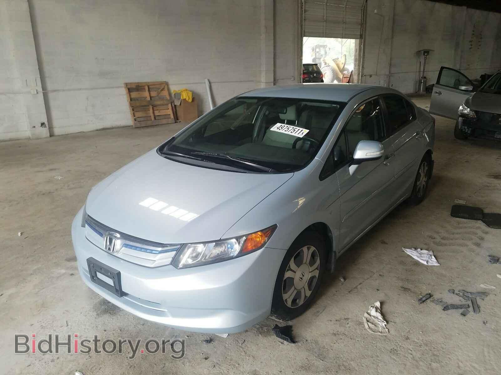 2012 HONDA CIVIC - VIN: JHMFB4F22CS009620 - Фото 2