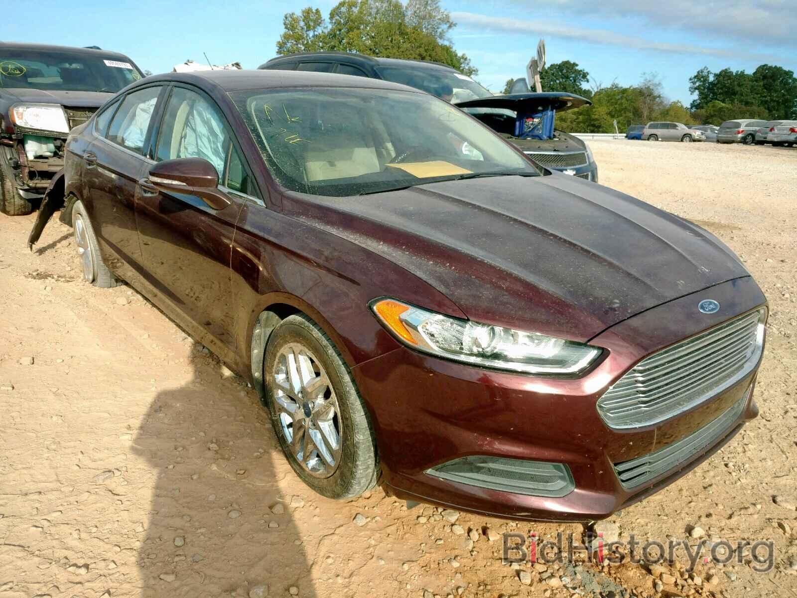 Photo 3FA6P0H75DR137938 - FORD FUSION SE 2013