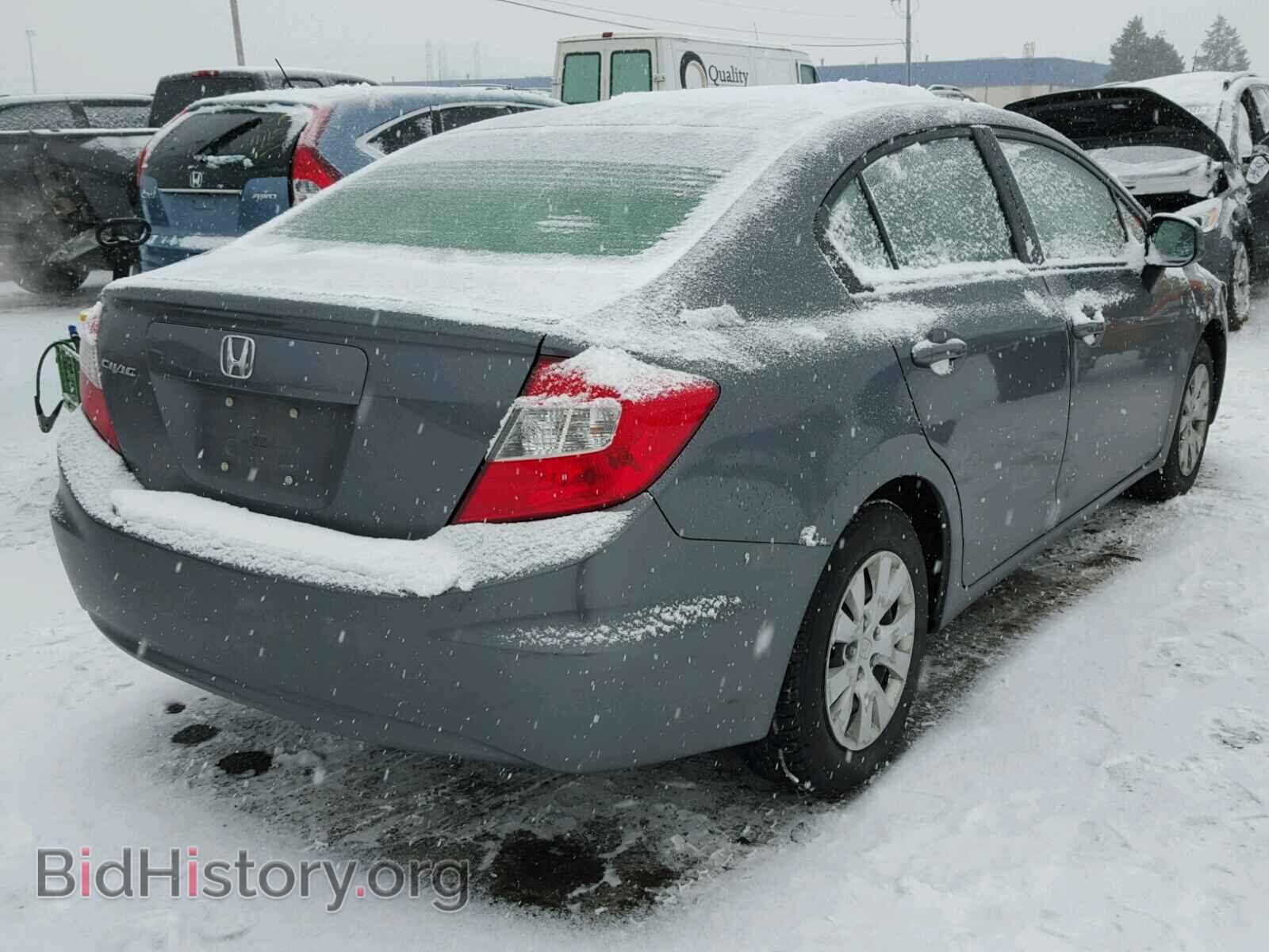 2012 HONDA CIVIC - VIN: JHMFB2F59CS000721 - Фото 4