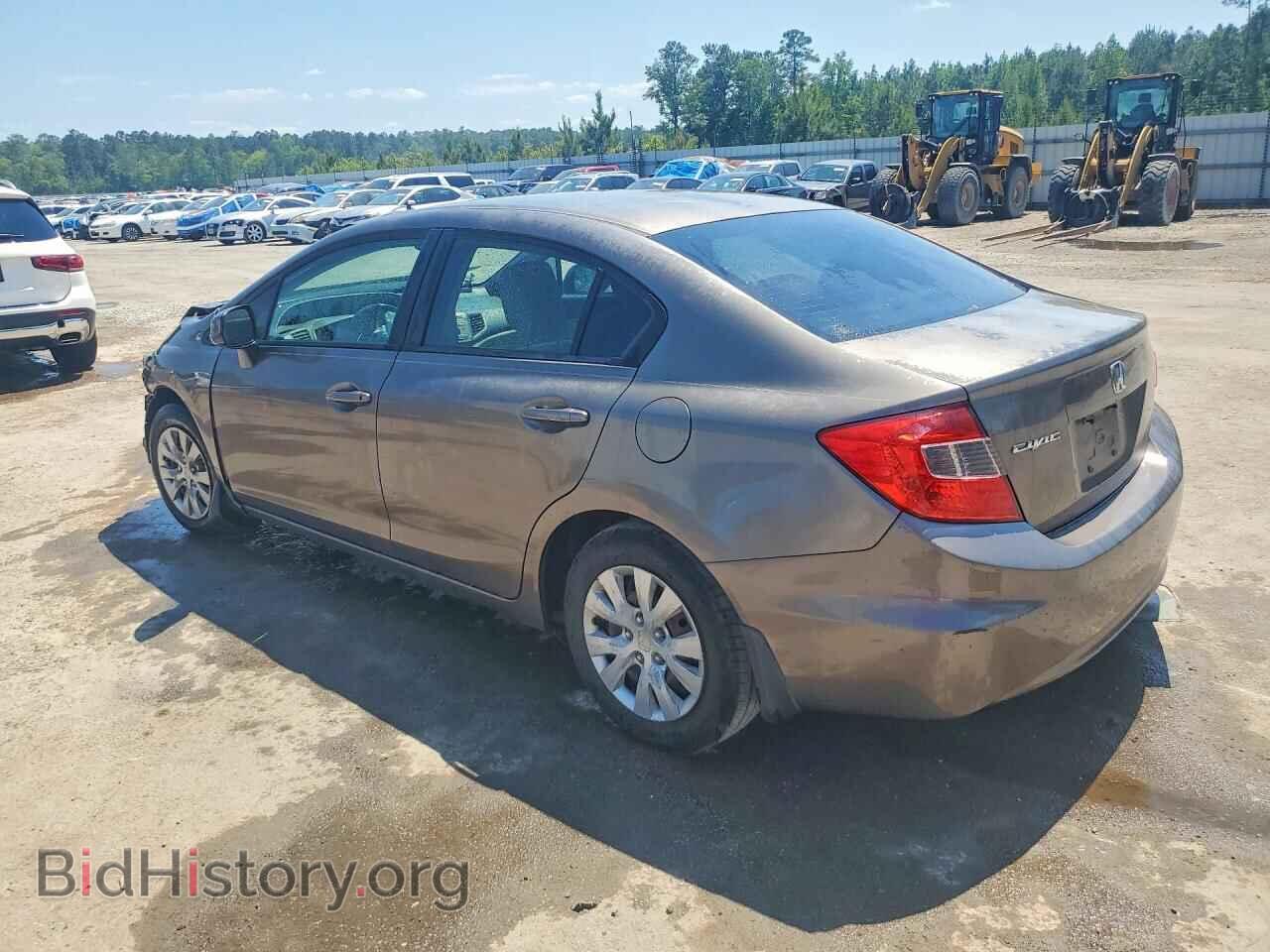 2012 HONDA CIVIC - VIN: 2HGFB2F59CH601041 - Фото 2