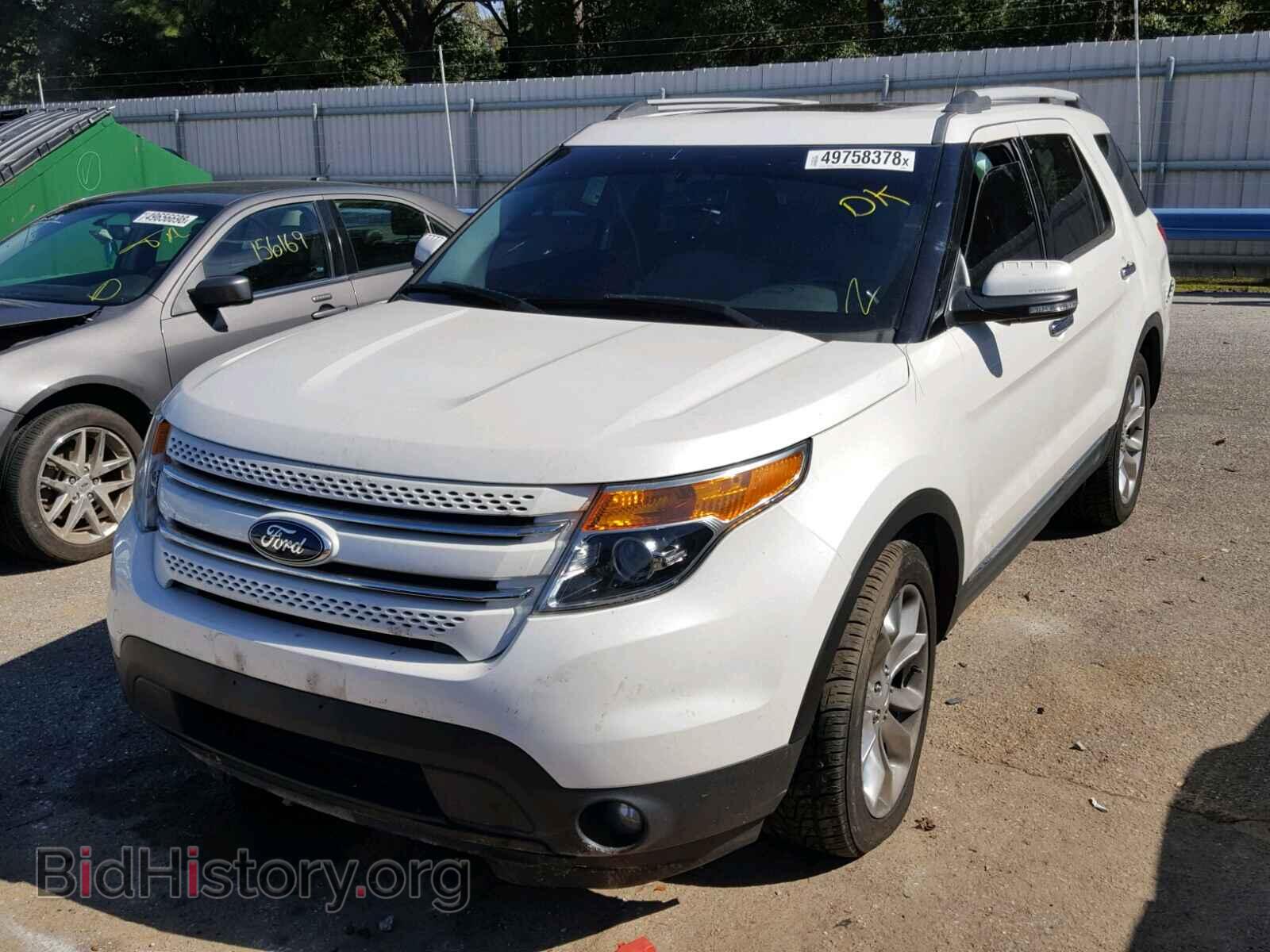 2014 FORD EXPLORER L - VIN: 1FM5K7F85EGA72943 - Фото 2