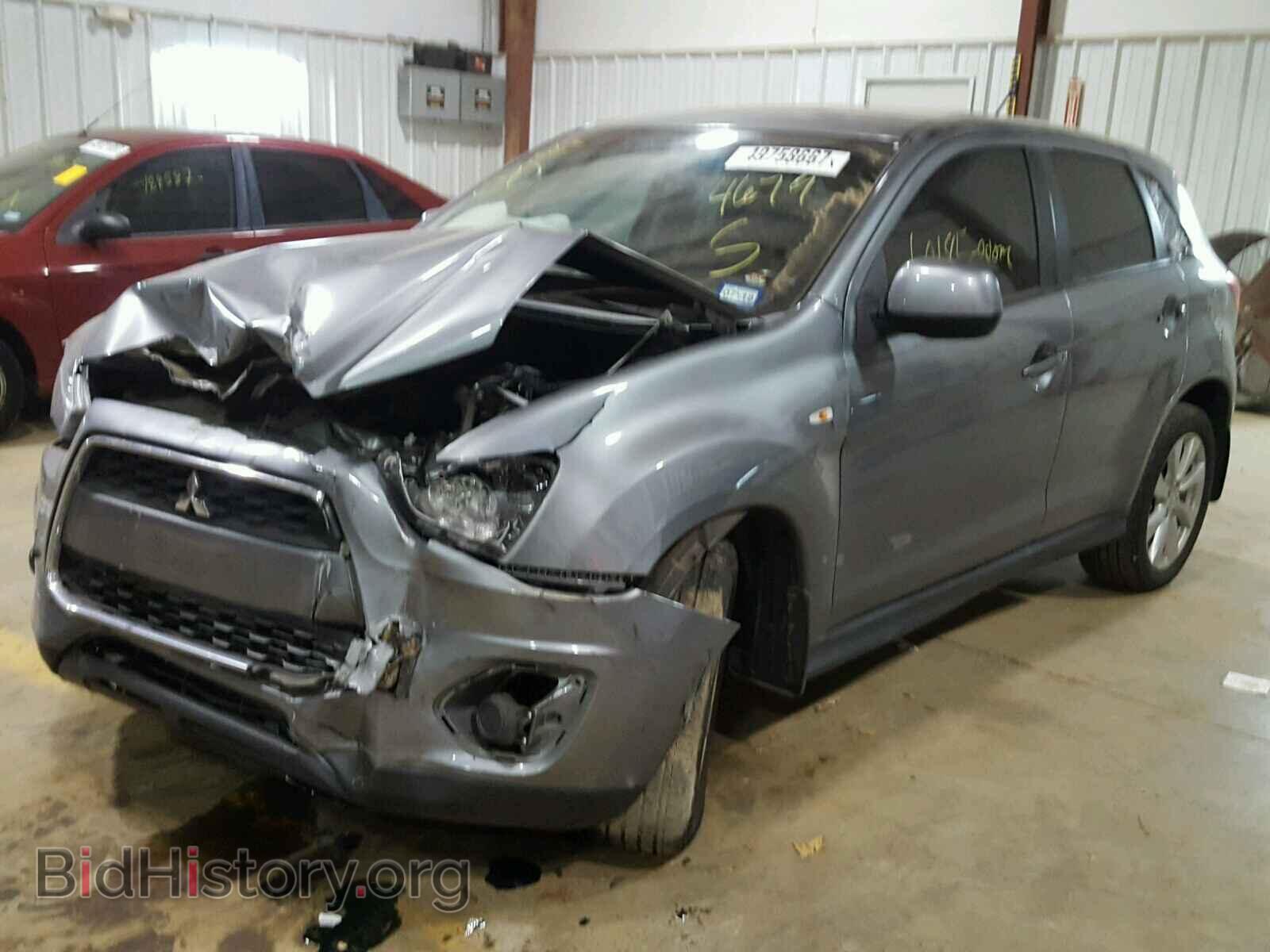 2013 MITSUBISHI OUTLANDER - VIN: 4A4AP3AUXDE024679 - Фото 2
