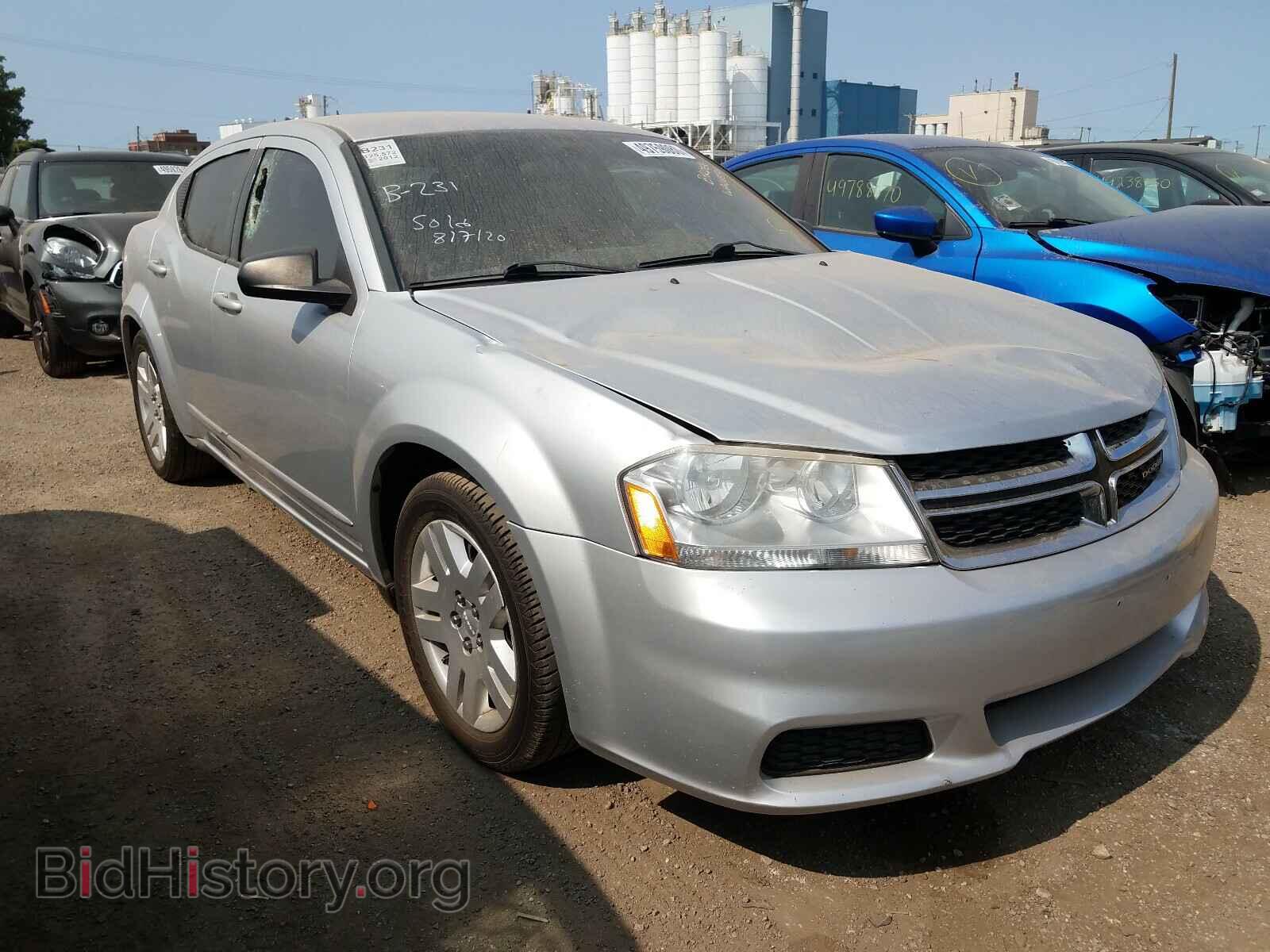 Photo 1C3CDZAB7CN322541 - DODGE AVENGER 2012