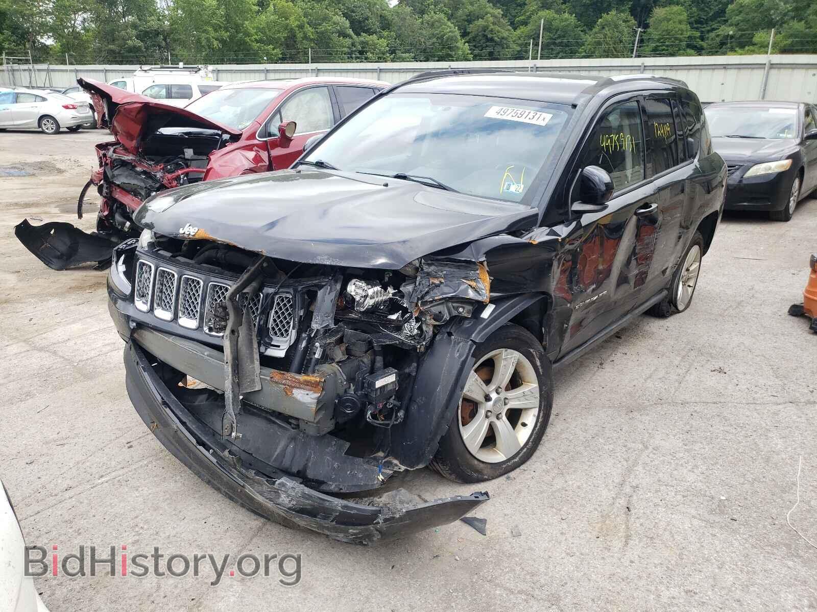 2014 JEEP COMPASS - VIN: 1C4NJDEB8ED604044 - Фото 2