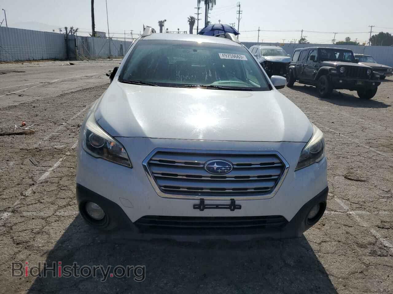 2016 SUBARU OUTBACK - VIN: 4S4BSACC1G3341961 - Фото 5