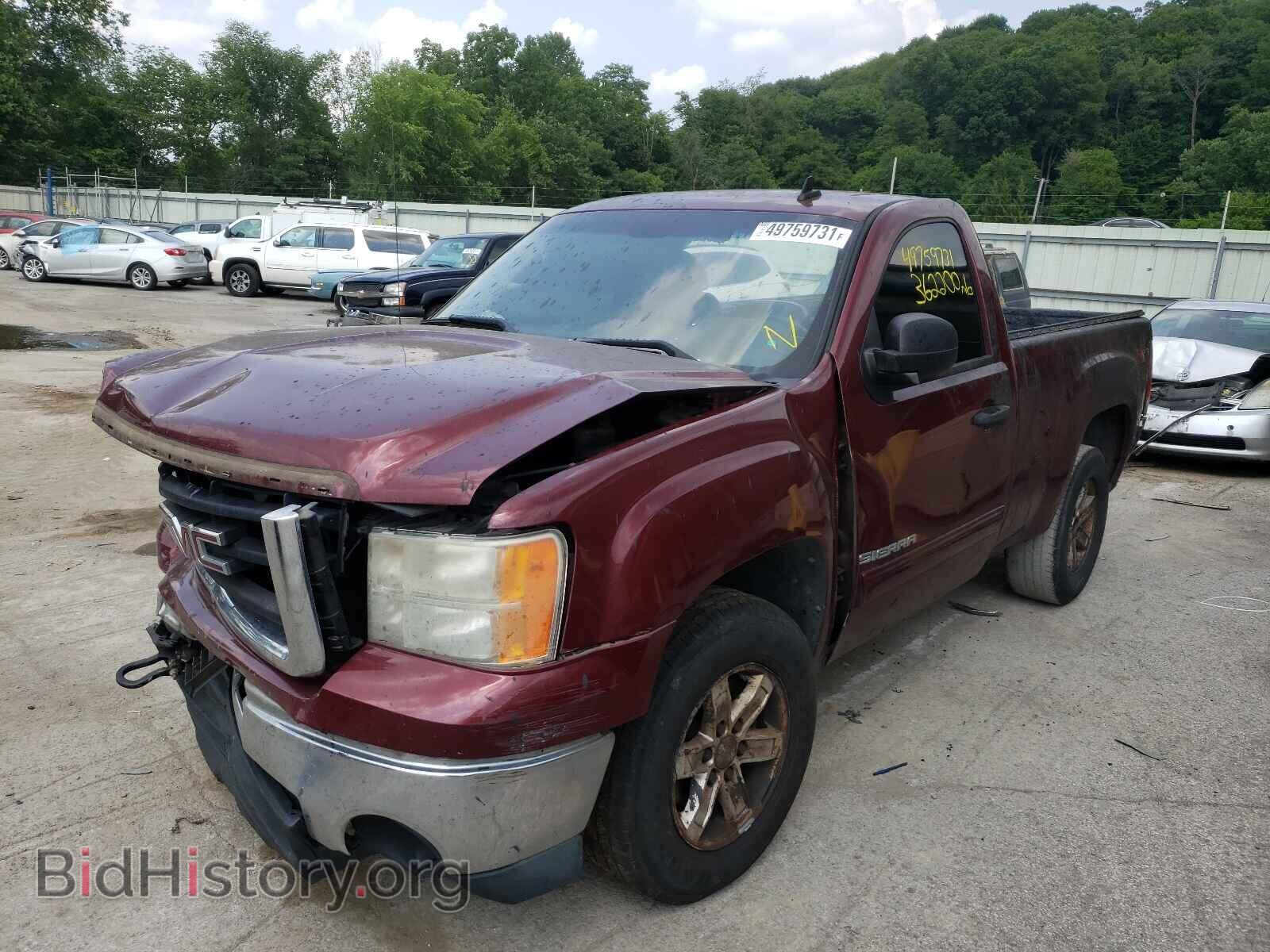 2009 GMC SIERRA - VIN: 1GTEC24J29Z208417 - Фото 2