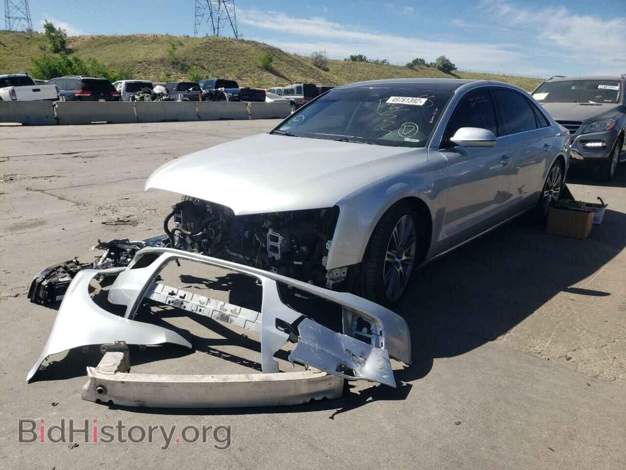 2011 AUDI A8 - VIN: WAURVAFD7BN011492 - Фото 2