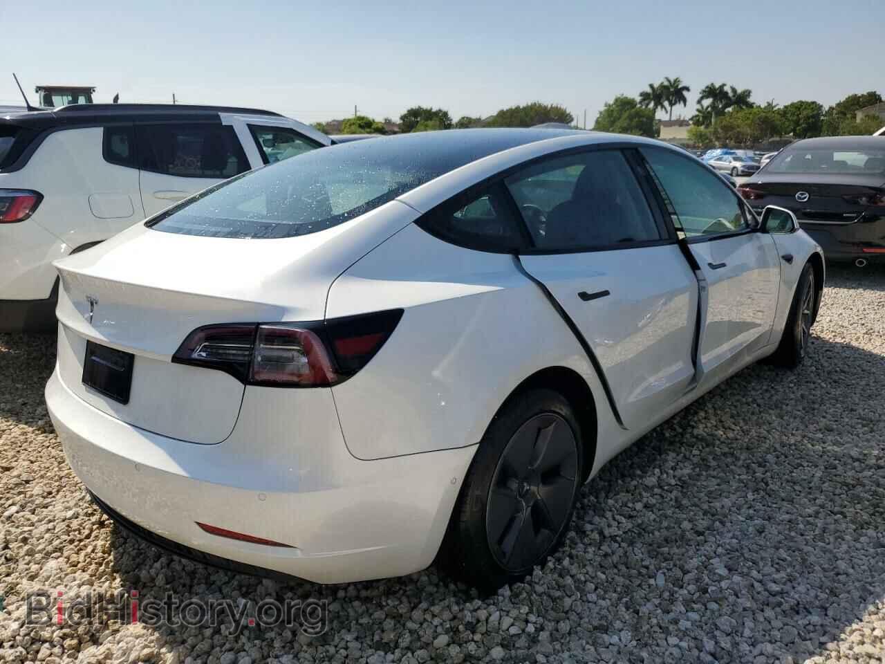 2022 TESLA MODEL 3 - VIN: 5YJ3E1EA1NF190017 - Photo 3