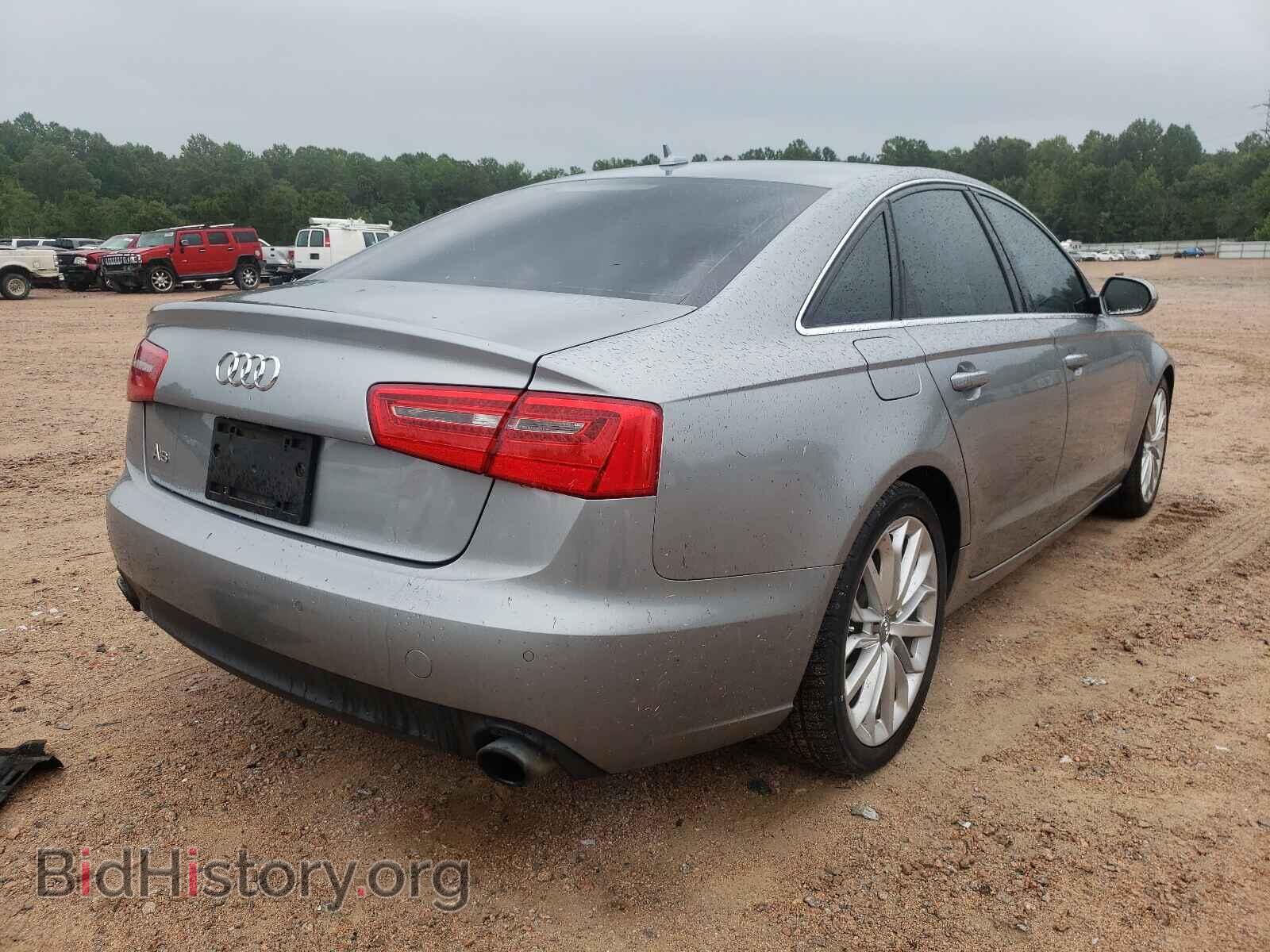 2013 AUDI A6 - VIN: WAUGFAFCXDN010903 - Фото 4